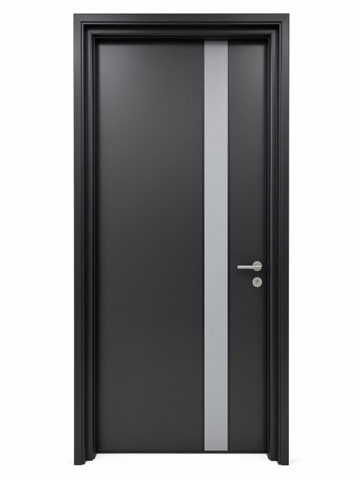 Exterior aluminum door system, 55mm Alucobond panel